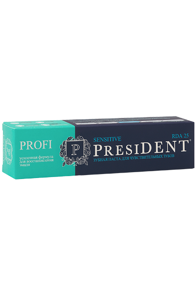 Зубная паста PRESIDENT®PROFI Sensitive 50 мл