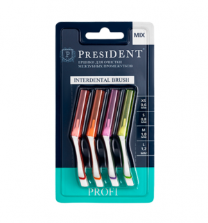 ёршики межзубные PRESIDENT PROFI Mix