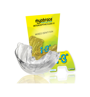 i-3nMc (i-3N) Myobrace без каркаса Этап 1 при аномалиях III кл. MEDIUM / Прозрачный (MRC)